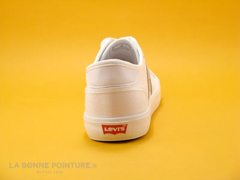 Achat chaussures Levi's Junior Basket ville, vente Levis MISSION VORI0061T Blanc - Basket blanche