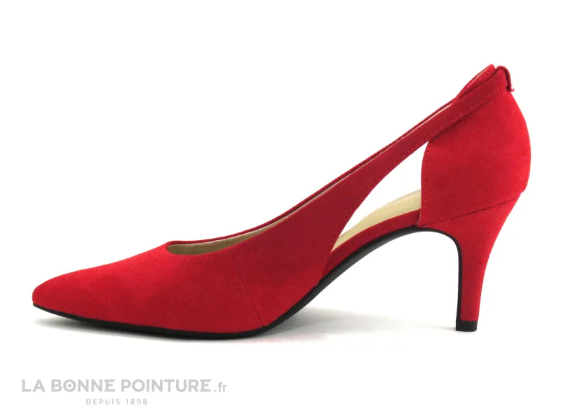 Achat chaussures Marco Tozzi Femme Escarpin, vente Marco Tozzi 2-22444-22 Red - Escarpin rouge talon fin