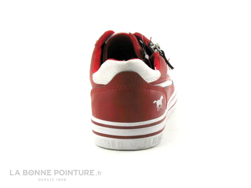 Achat chaussures Mustang Shoes Femme Basket, vente Mustang 1354-304-5 Rouge - Basket basse