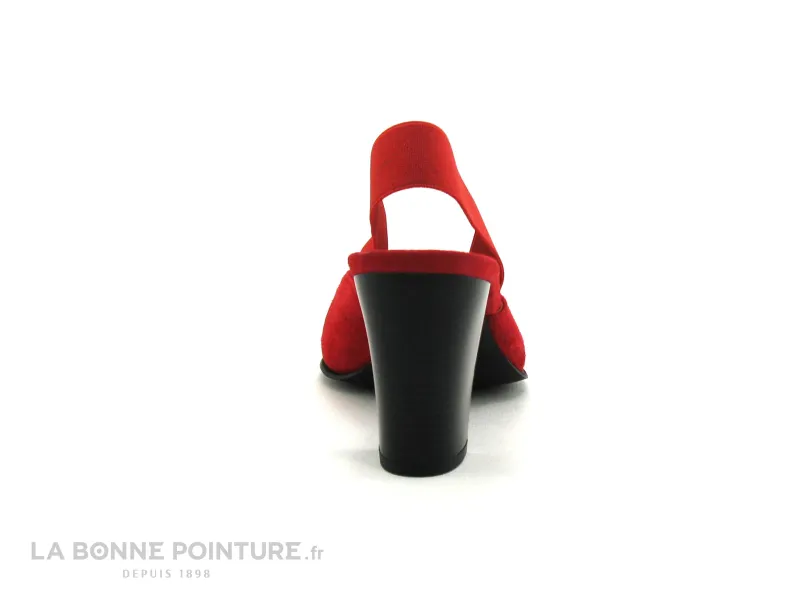 Achat chaussures Vidi Studio Femme Bout fermé, vente Vidi Studio FRICHE Red Fire - Escarpin rouge bride arriere