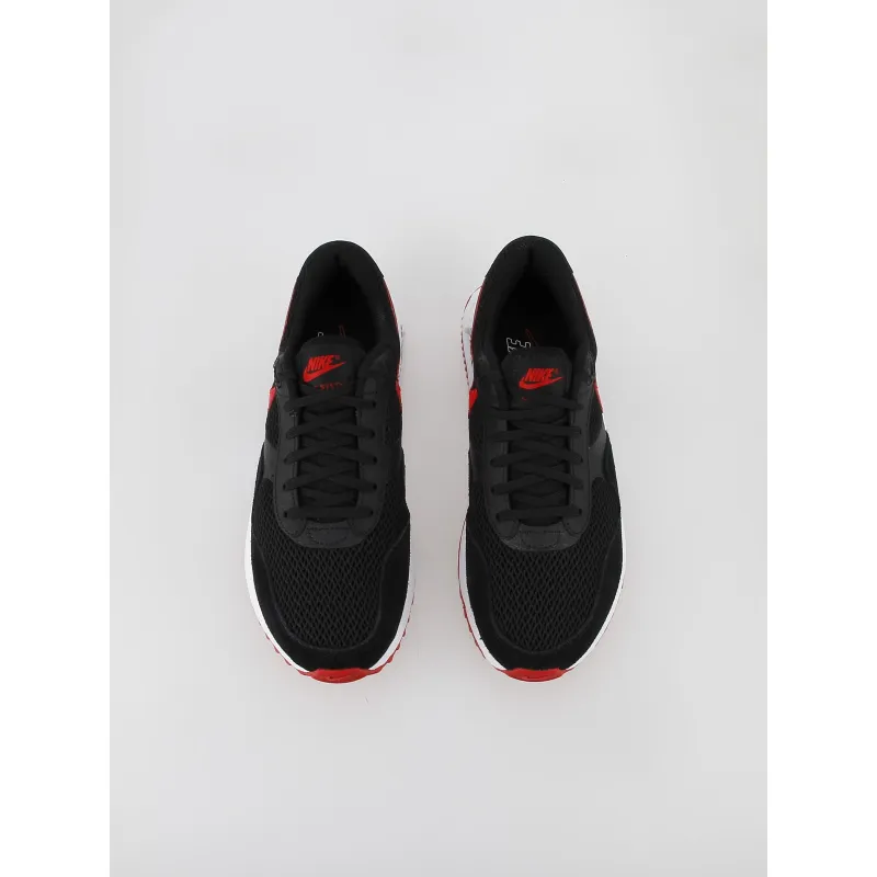 Air max baskets system noir rouge homme - Nike | wimod