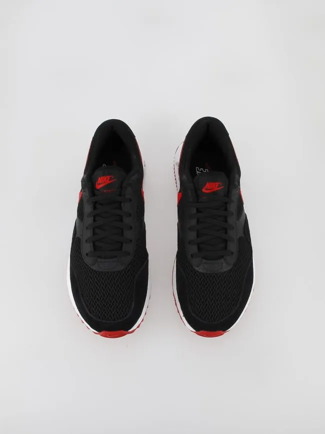 Air max baskets system noir rouge homme - Nike | wimod