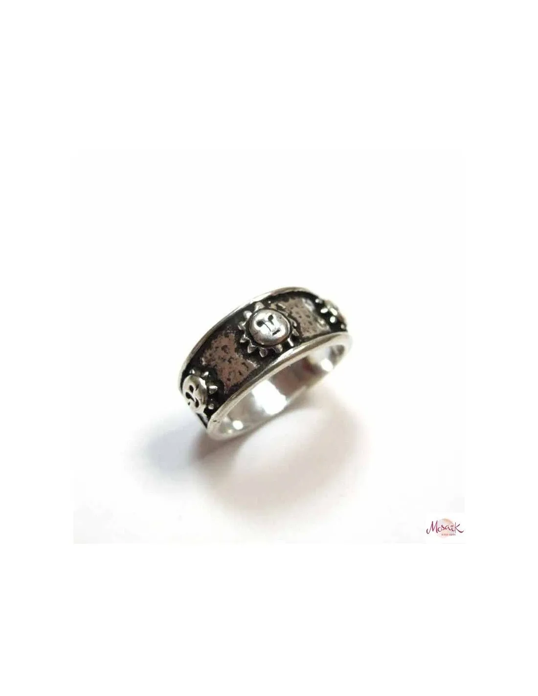 bague argent 925 soleils