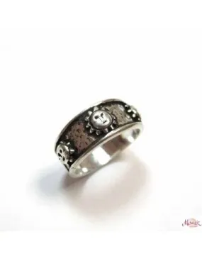 bague argent 925 soleils