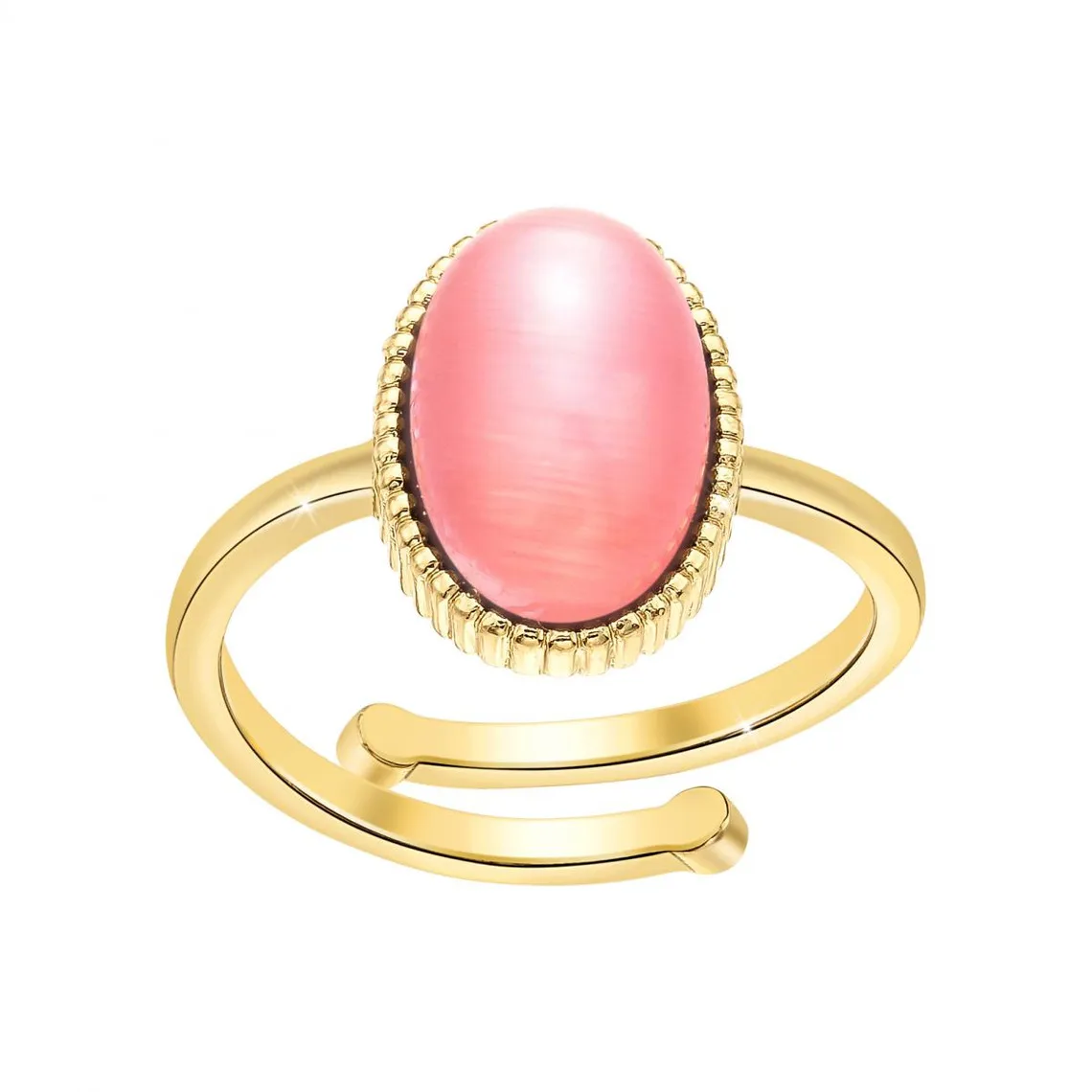 Bague  Femme B2457-ROSE-QUARTZ - Angèle M  | 3 Suisses