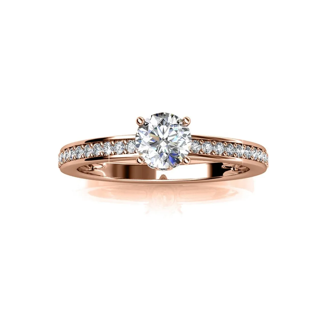 Bague pour Femme Finition Or Rose | 3 Suisses