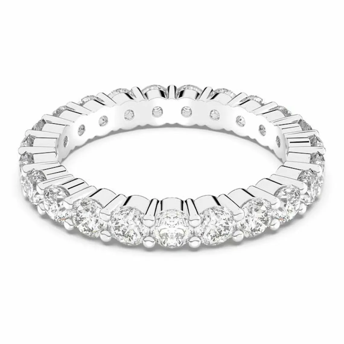 Bague Swarovski Classic Jewelry VITTORE-XL-CZWH-RHS - Bague Acier Sertie Femme | 3 Suisses