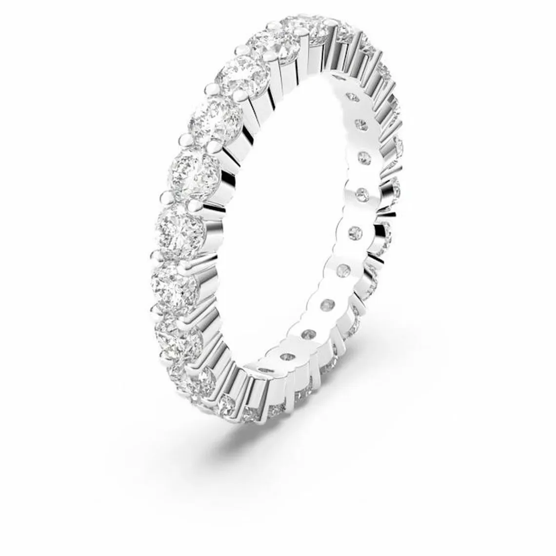 Bague Swarovski Classic Jewelry VITTORE-XL-CZWH-RHS - Bague Acier Sertie Femme | 3 Suisses