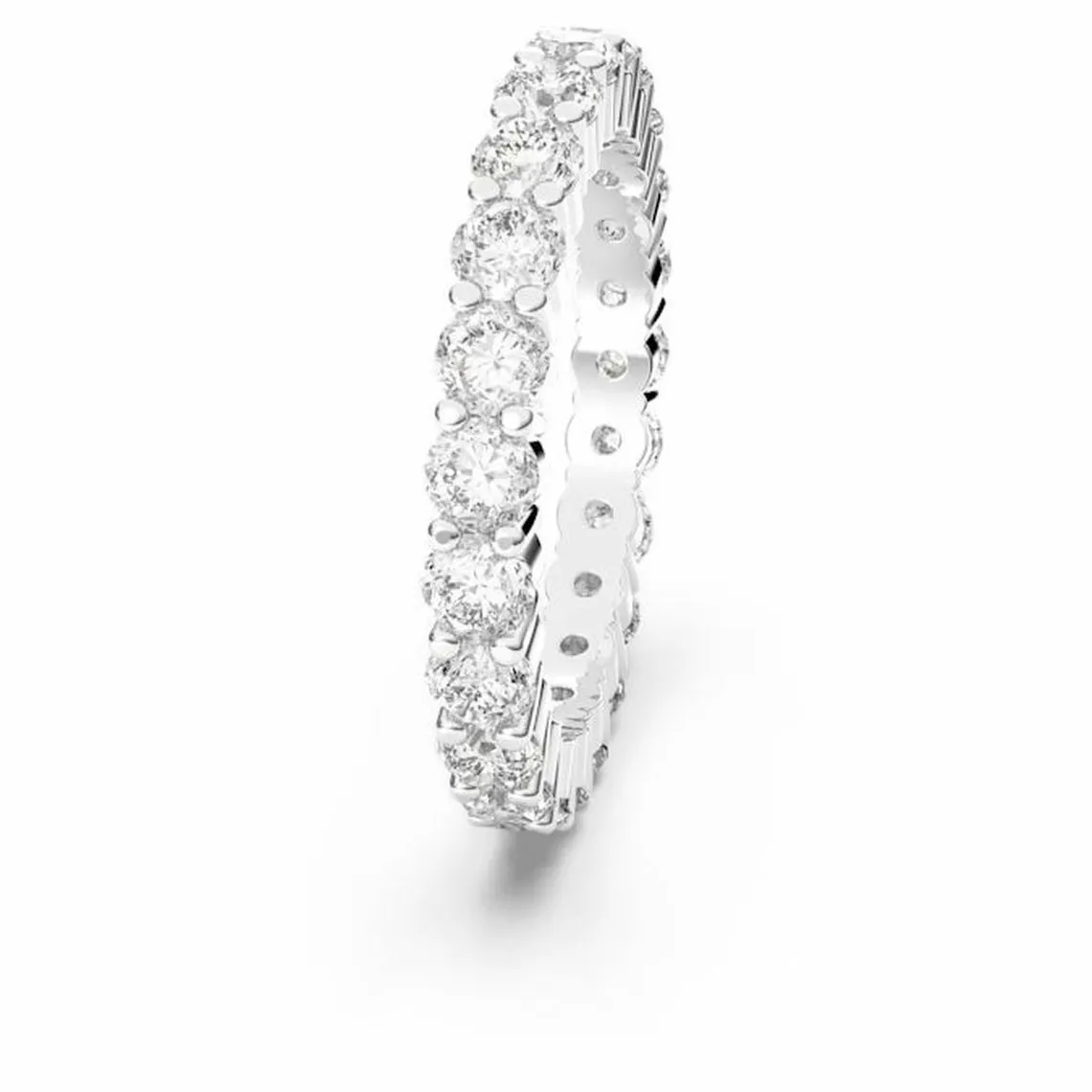 Bague Swarovski Classic Jewelry VITTORE-XL-CZWH-RHS - Bague Acier Sertie Femme | 3 Suisses