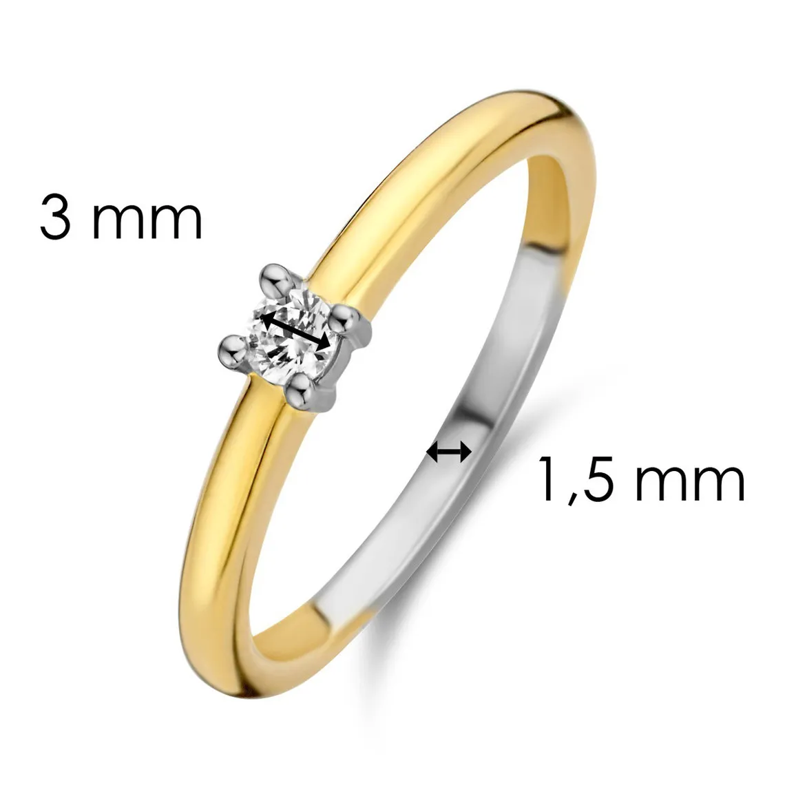 Bague Ti Sento Vintage Magic 12211ZY Fille | 3 Suisses