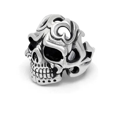 Bague Tête de mort Gothique