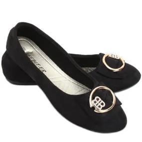 Ballerines femme Gauri Noir le noir