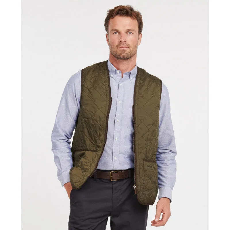 Barbour Polarquilt Waistcoat Zip-In Liner - Doudoune sans manches homme | Hardloop