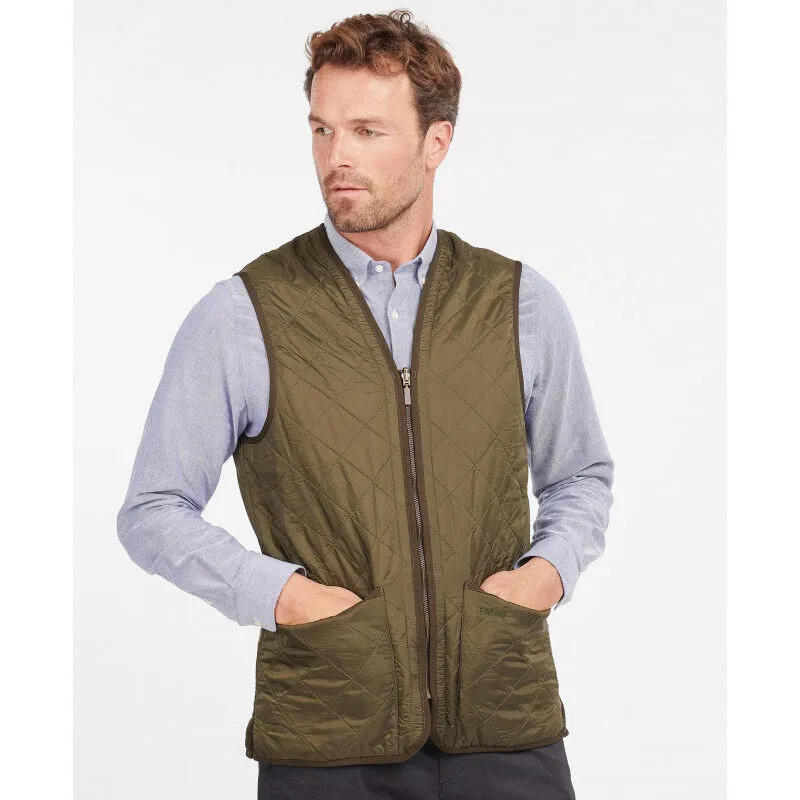 Barbour Polarquilt Waistcoat Zip-In Liner - Doudoune sans manches homme | Hardloop