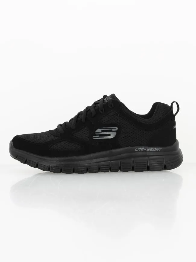 Baskets de sport burns agoura noir homme - Skechers | wimod