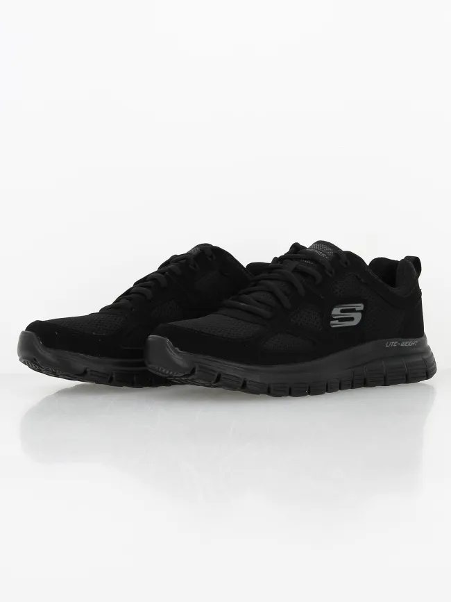 Baskets de sport burns agoura noir homme - Skechers | wimod