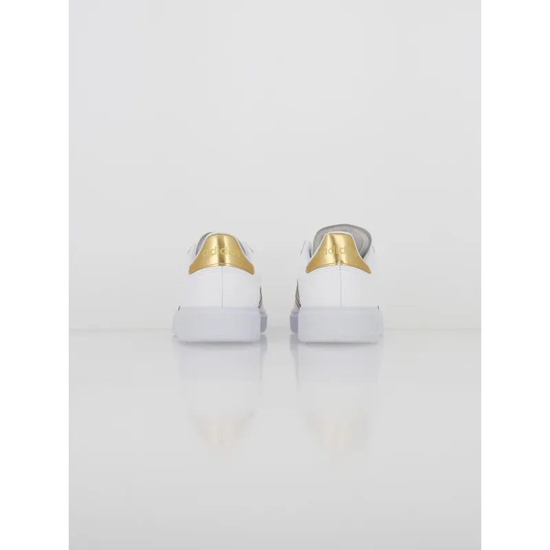 Baskets grand court 2.0 blanc/doré femme - Adidas | wimod