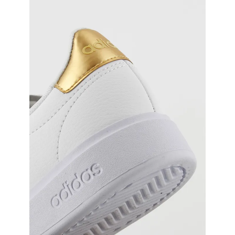 Baskets grand court 2.0 blanc/doré femme - Adidas | wimod