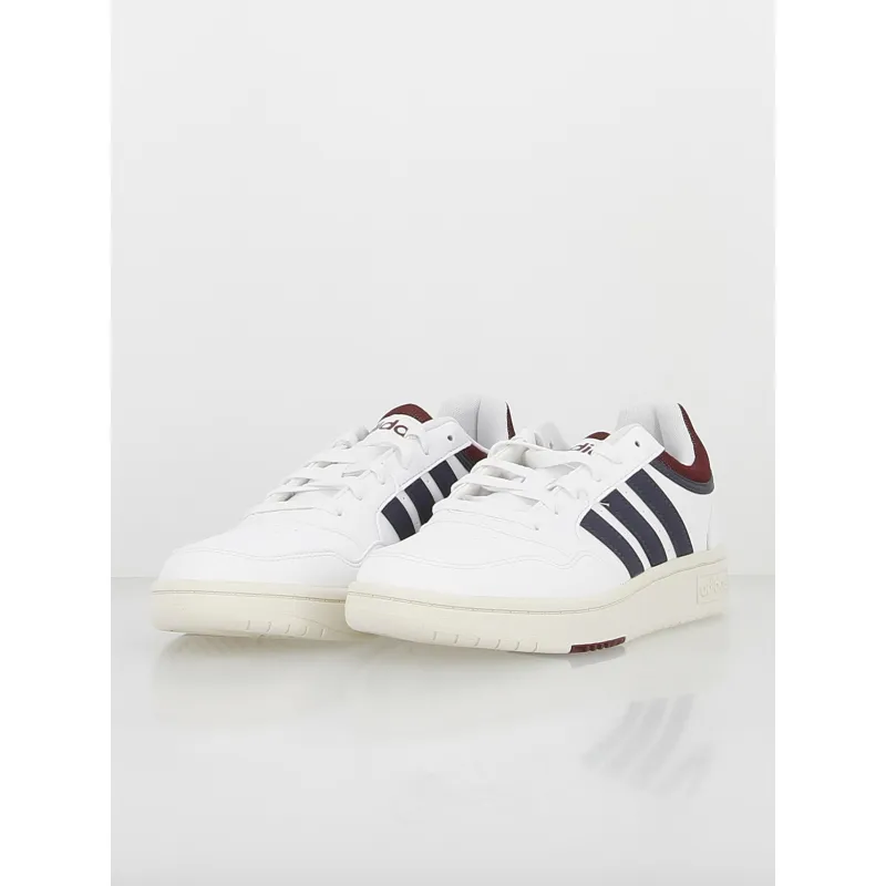 Baskets hoops 3.0 bleu blanc homme - Adidas | wimod