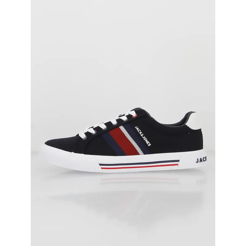 Baskets hoops 3.0 bleu blanc homme - Adidas | wimod