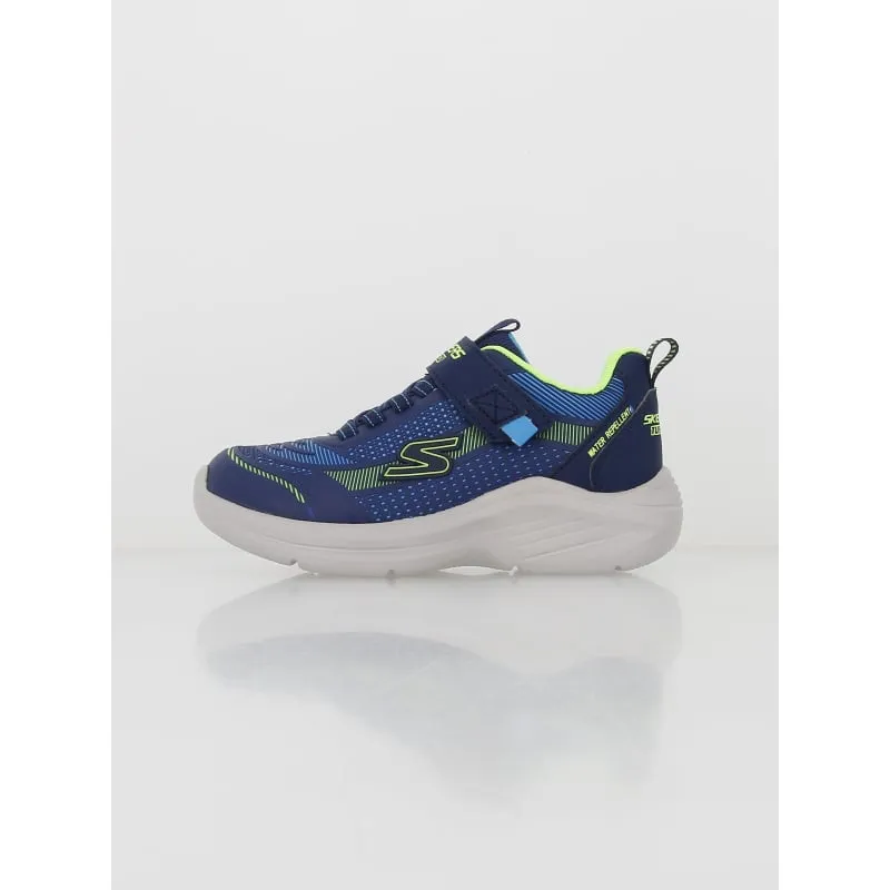 Baskets hyper blitz bleu garçon - Skechers | wimod