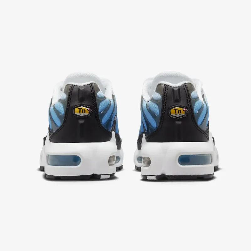 BASKETS NIKE AIR MAX PLUS GS BLEUES ET BLANCHES