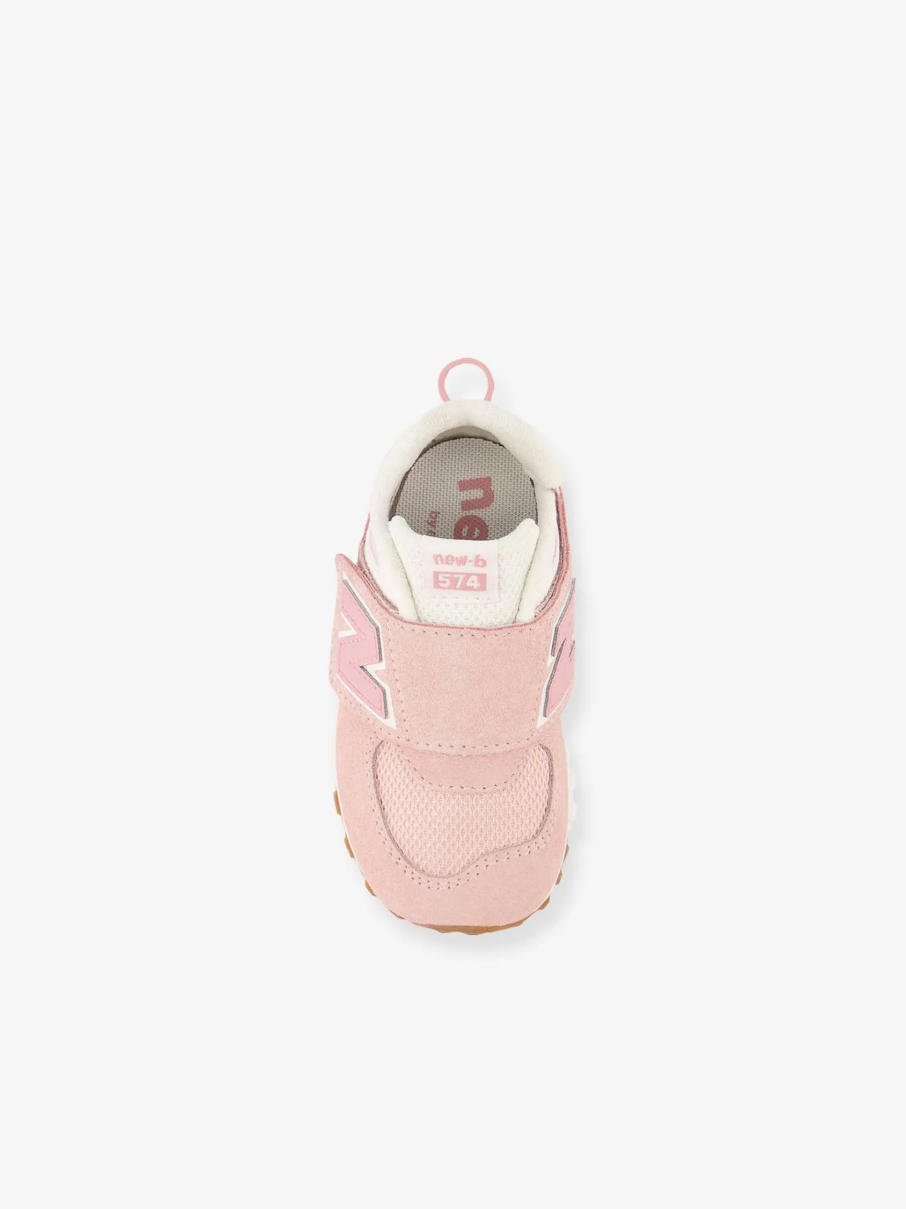 Baskets scratchées bébé NW574CH1 NEW BALANCE® rose - New Balance