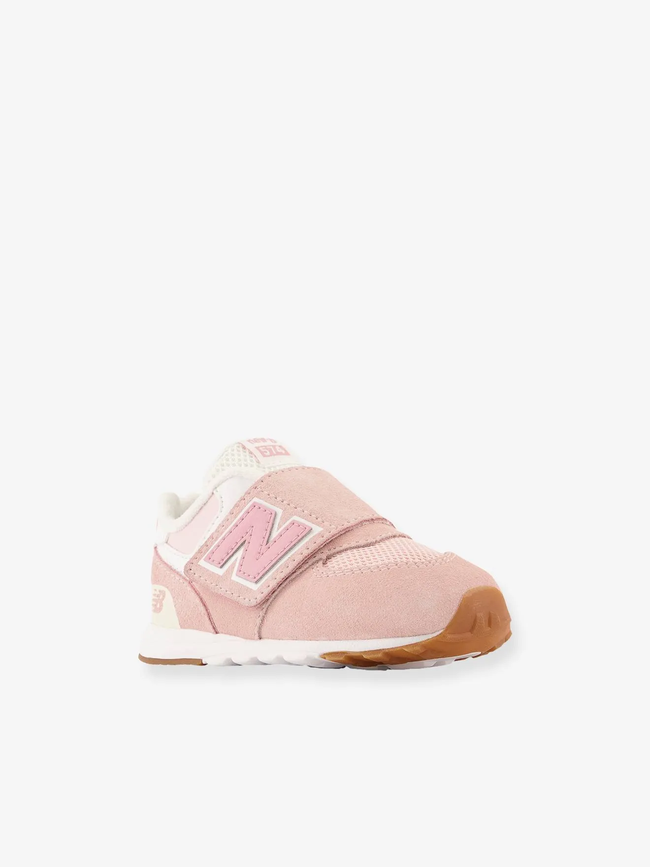 Baskets scratchées bébé NW574CH1 NEW BALANCE® rose - New Balance