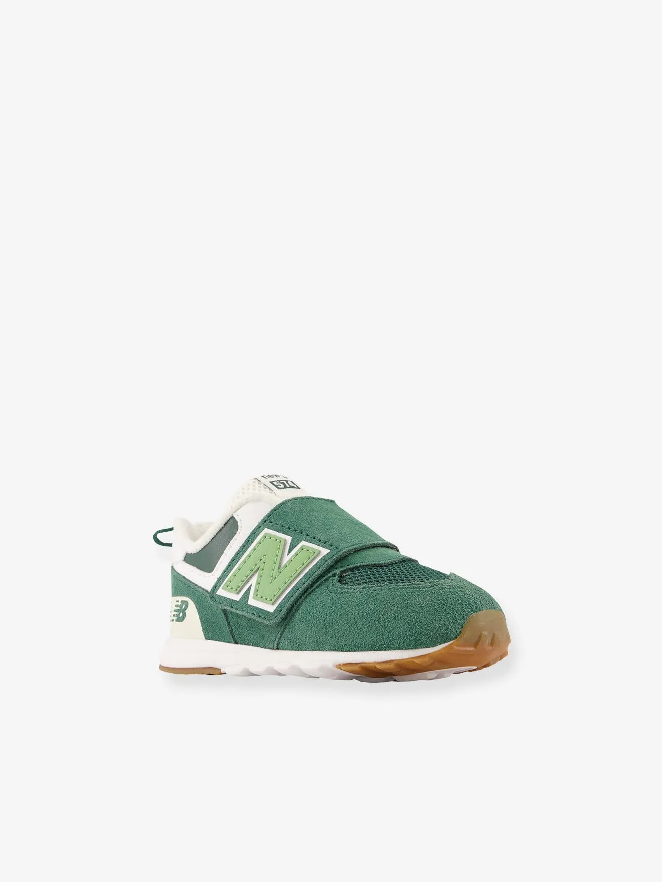 Baskets scratchées bébé NW574CO1 NEW BALANCE® vert - New Balance