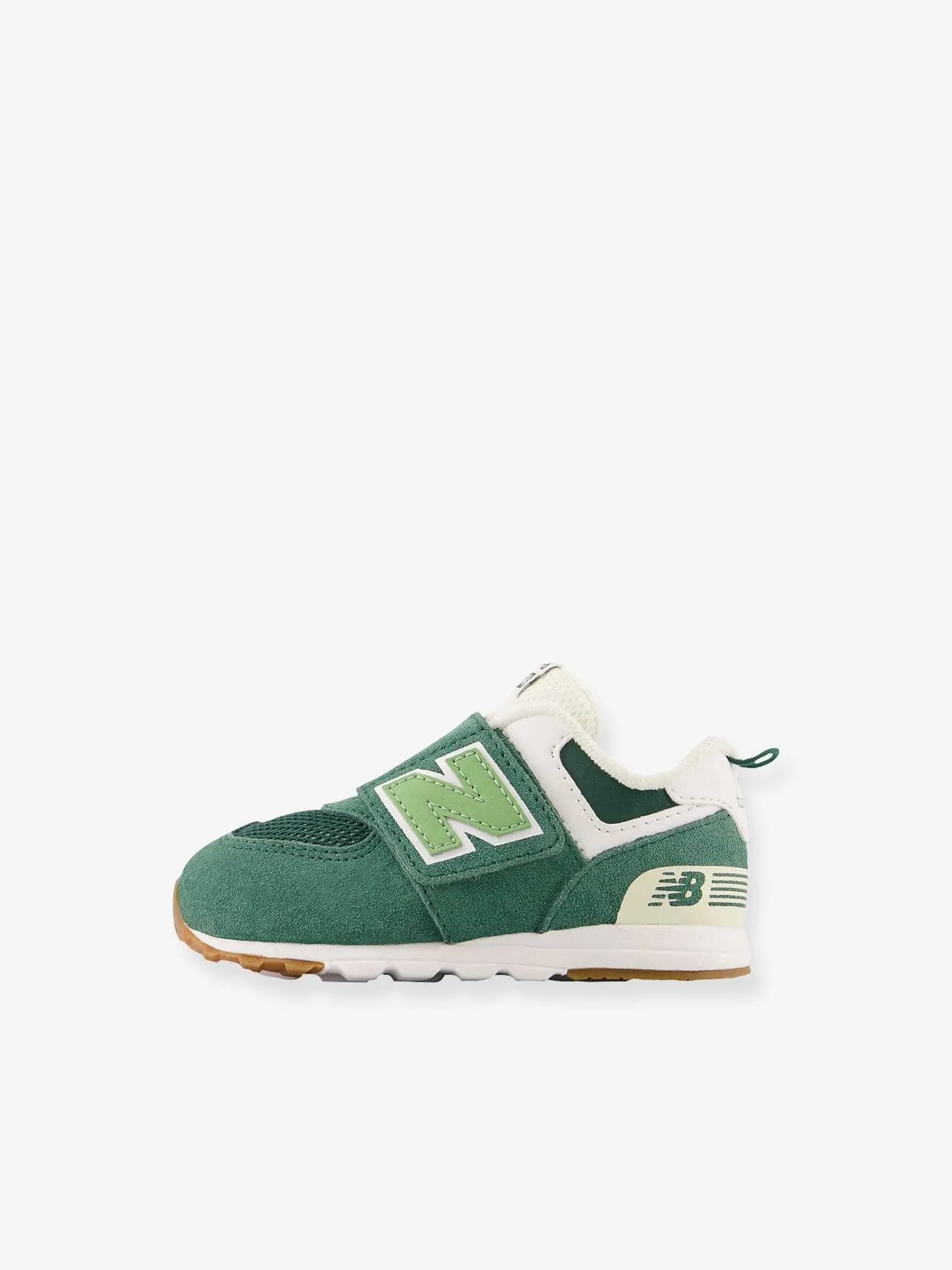 Baskets scratchées bébé NW574CO1 NEW BALANCE® vert - New Balance