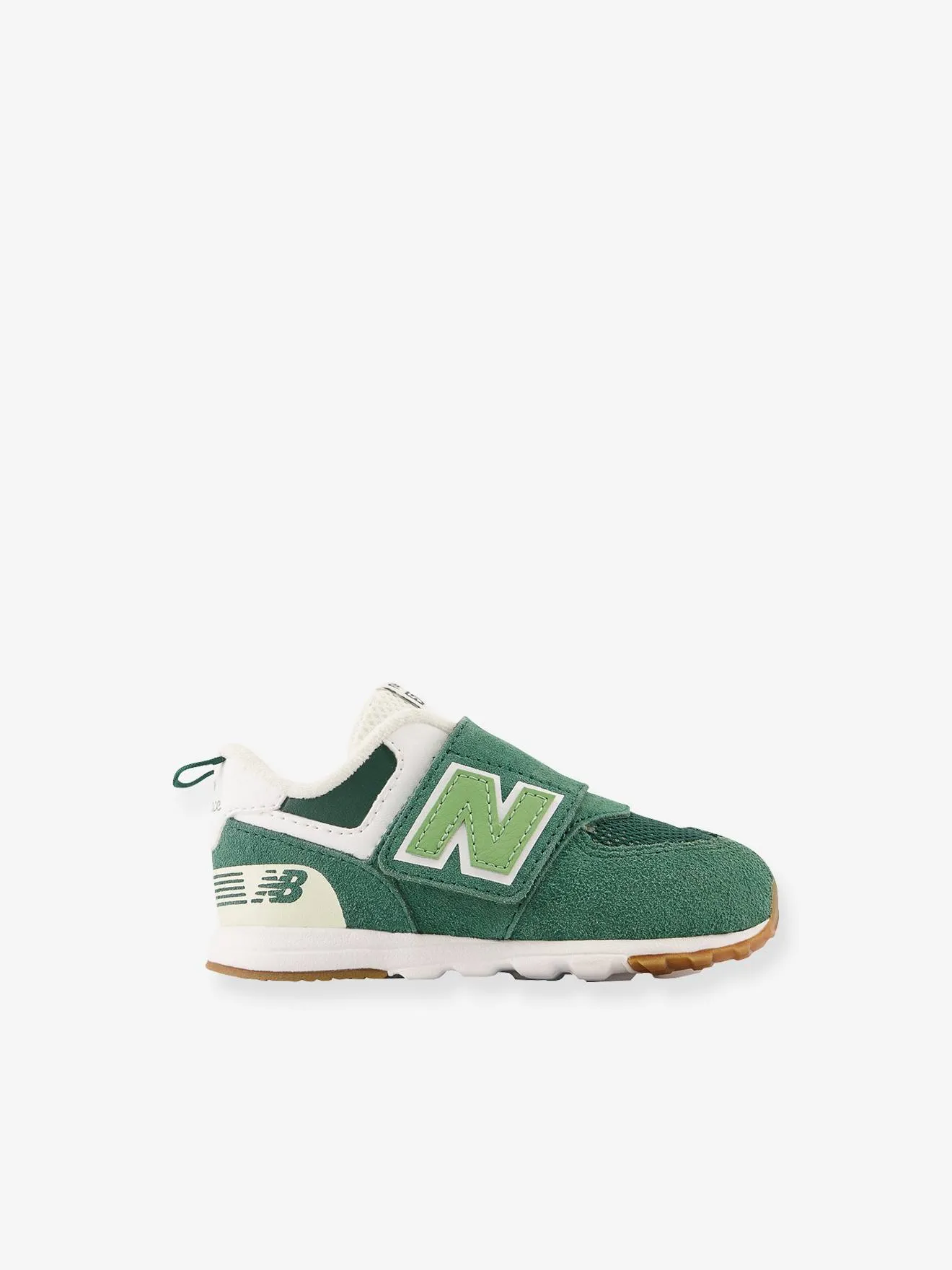 Baskets scratchées bébé NW574CO1 NEW BALANCE® vert - New Balance