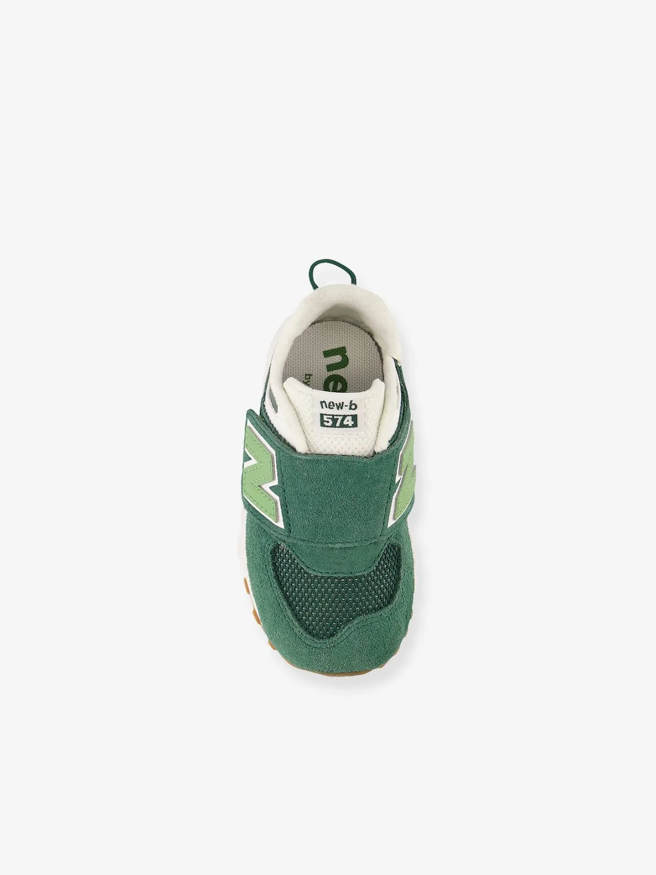 Baskets scratchées bébé NW574CO1 NEW BALANCE® vert - New Balance