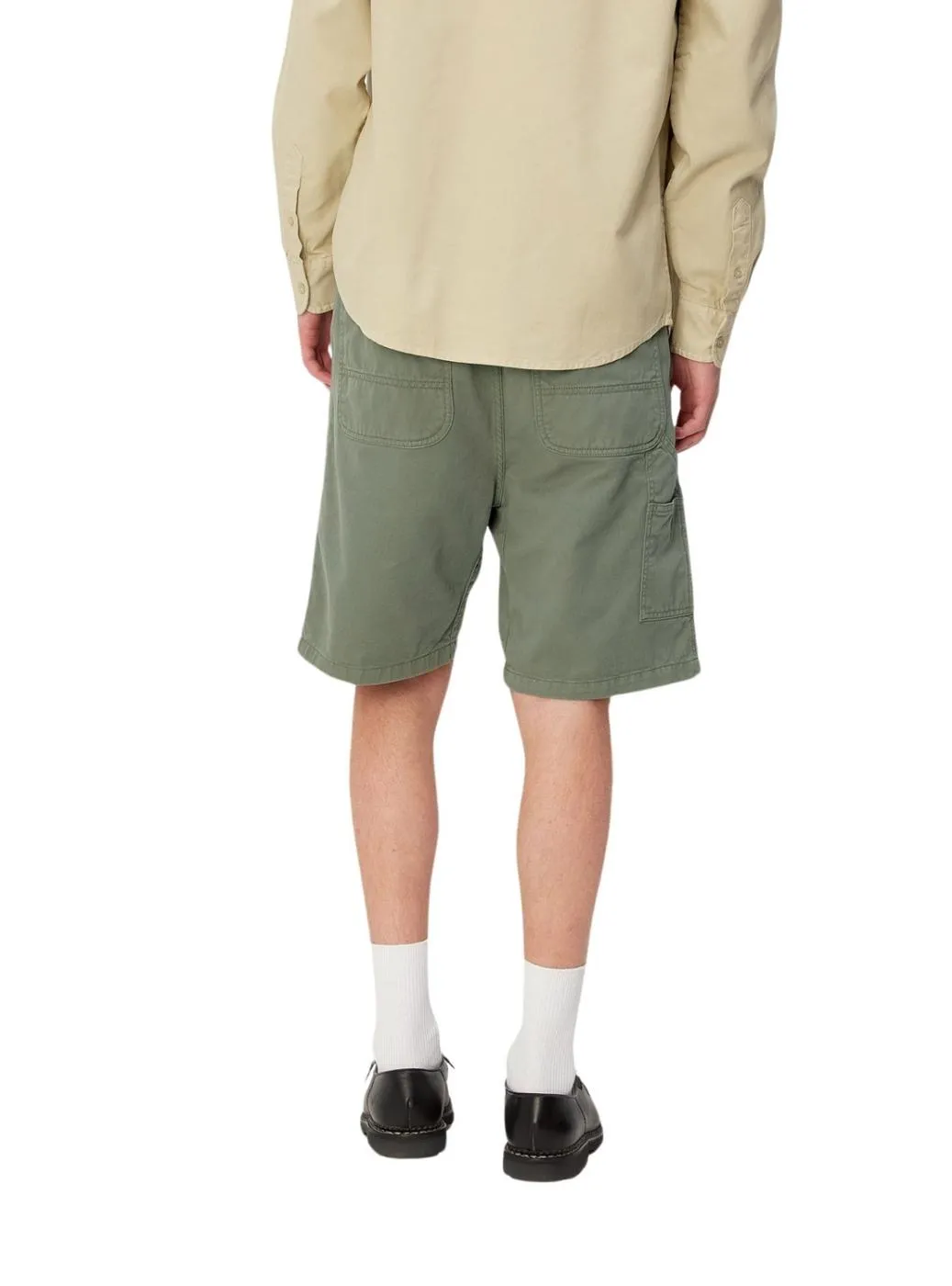 Bermudas Carhartt Flint Vert Pour Homme