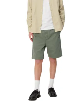 Bermudas Carhartt Flint Vert Pour Homme