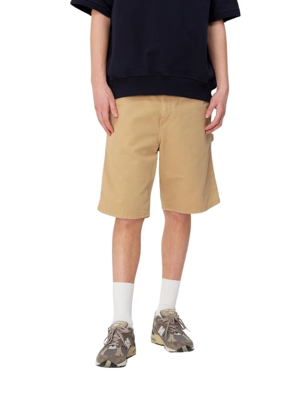 Bermudas Carhartt Single Knee Tostado pour Homme