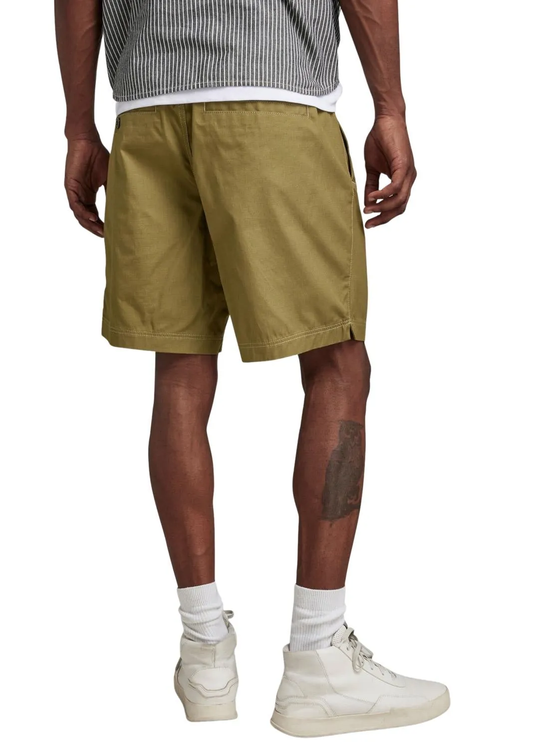 Bermudas G-Star Sport Trainer Vert pour Homme