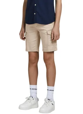 Bermudas Jack and Jones Joe Cargo Beige Enfant