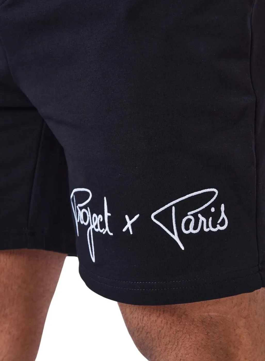 Bermudas Project x Paris Jogger Noir pour Homme