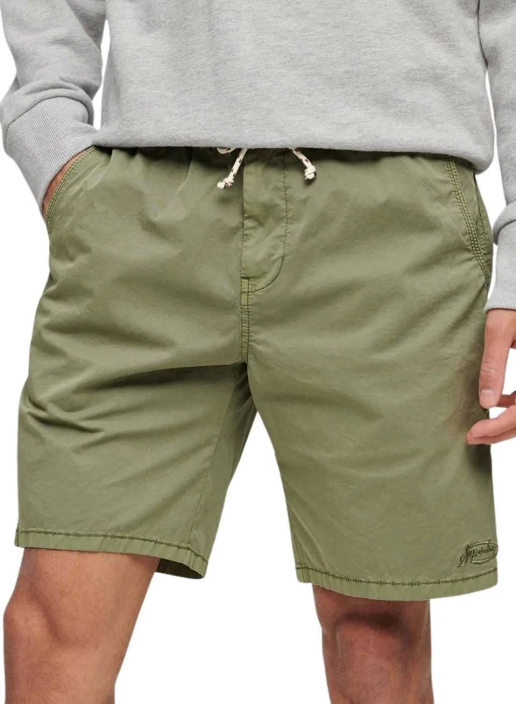 Bermudas Superdry Walk Vert Pour Homme