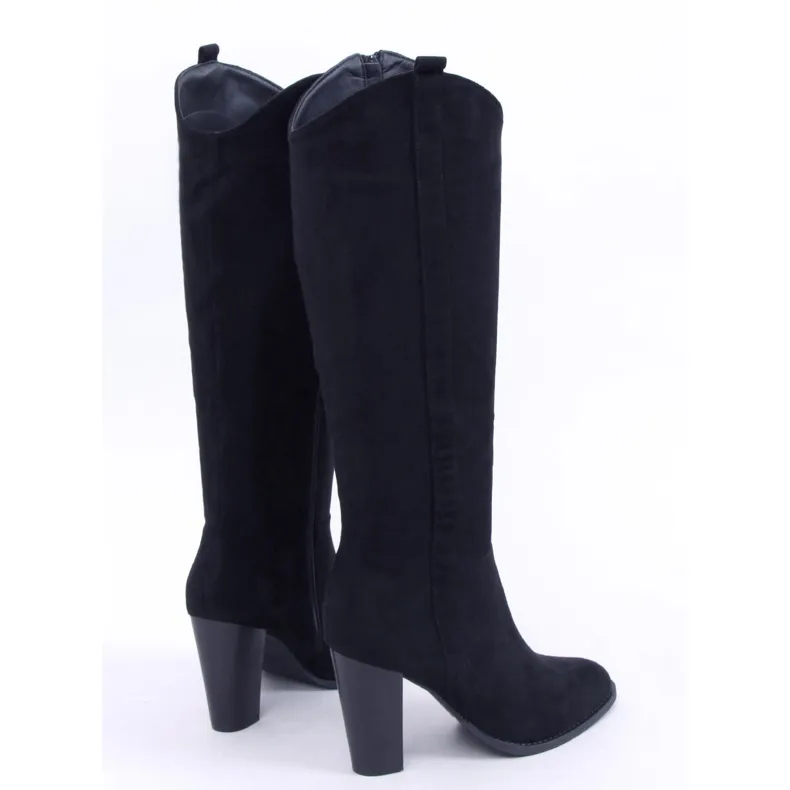 BM Bottes classiques de Margot Black le noir