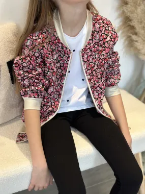 Bombers LOLA Kids – Noir & rouge