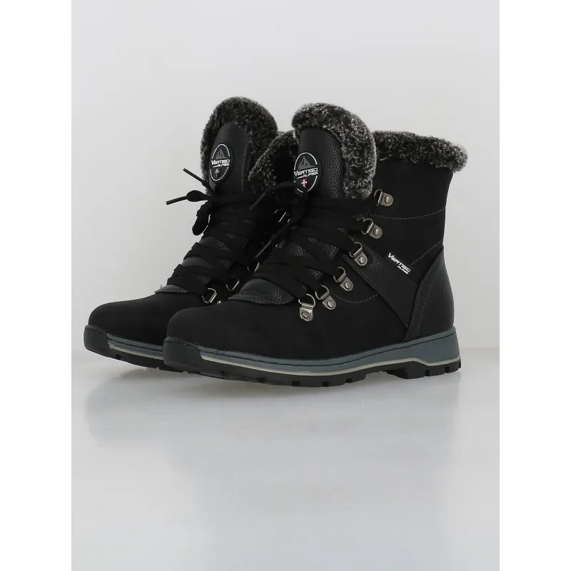 Bottes de neige kaipi noir femme - Alpes Vertigo | wimod