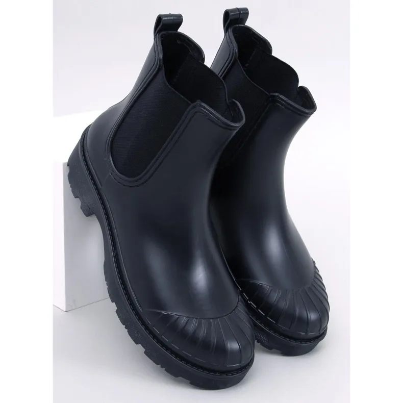 Bottes en caoutchouc Andel Black le noir