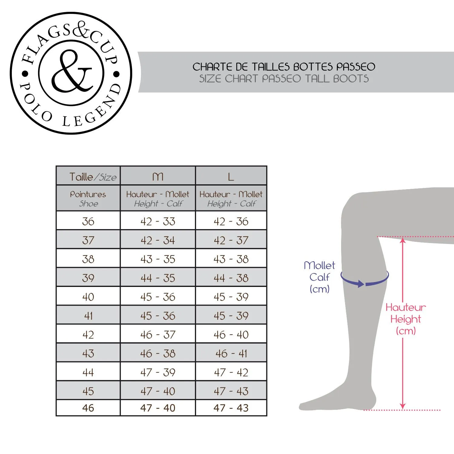 Bottes Flags & Cup Passeo marron pour cavalier