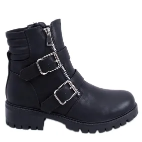 Bottes militaires Terry noires le noir