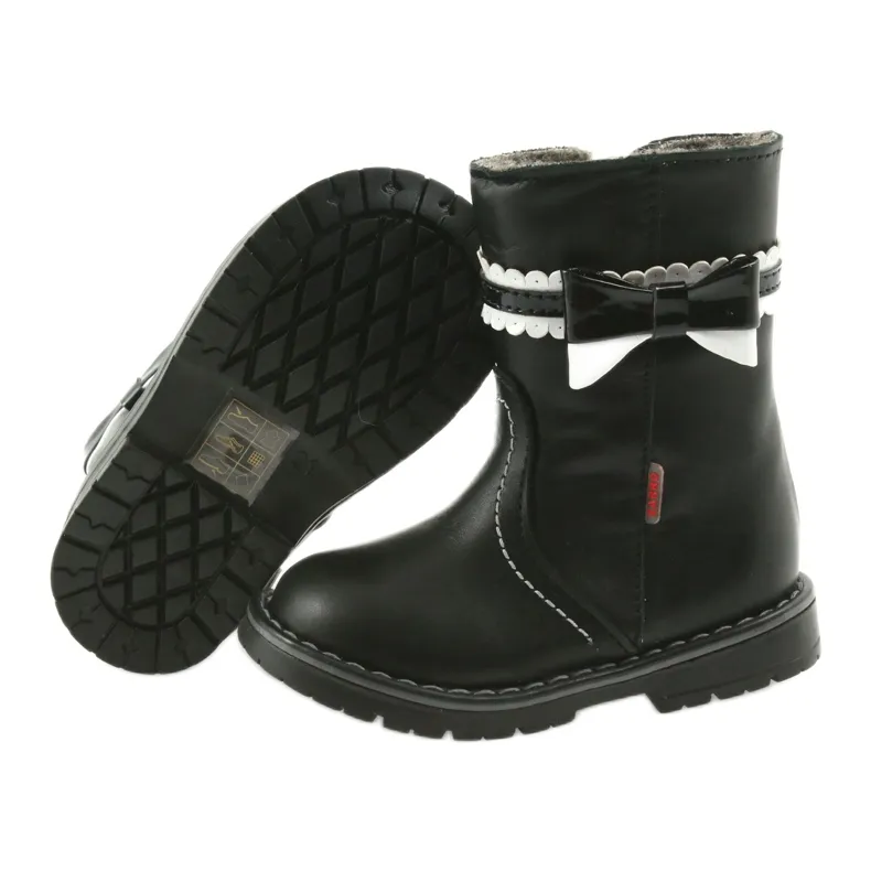 Bottes noires pour filles Zarro 87/03 le noir