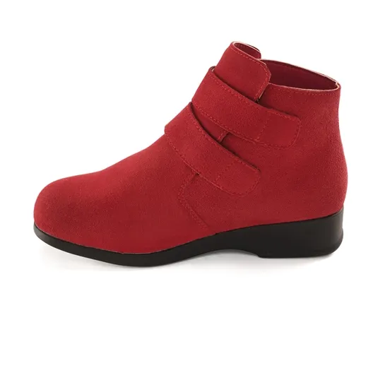 Bottines "Camille" Rouge ou Noir