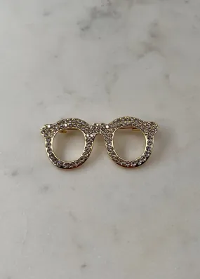 Broche lunettes