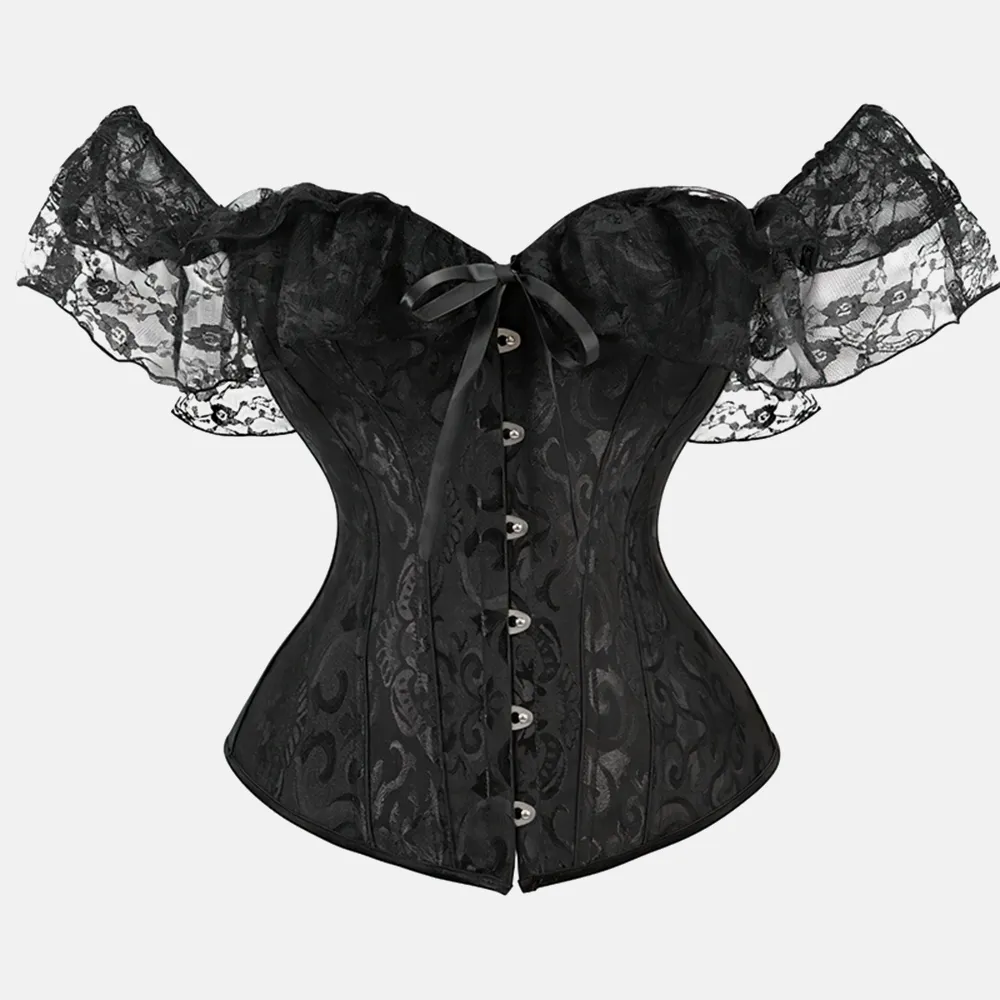 Bustier corset chic noir