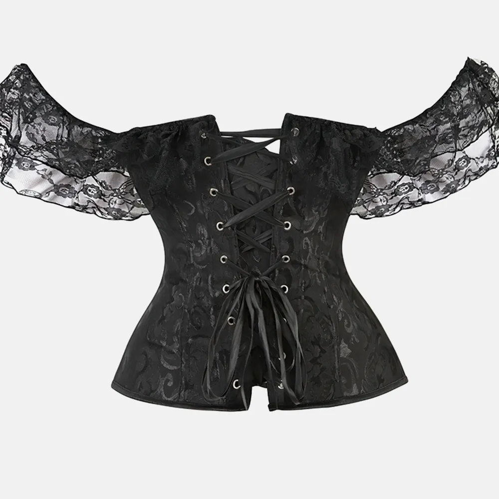 Bustier corset chic noir